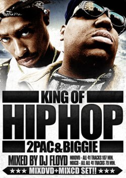 画像1: MIXCD＋DVD二枚組BIGGIE & 2PACベストCLIP集DJ FLOYD KING OF HIP HOP / 2PAC ＆ BIGGIE 