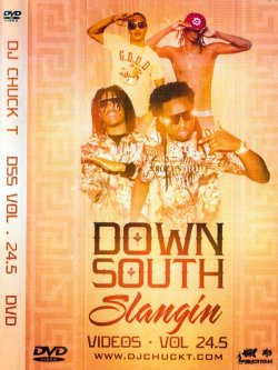 画像1: サウス最新★DJ Chuck T -Down South Slangin' Videos Vol. 24.5★