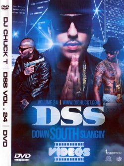 画像1: サウス最新★DJ Chuck T -Down South Slangin' Videos Vol. 24★