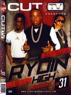 画像1: サウス最新★Cut Tv - Rydin' High Music Videos Vol. 31★