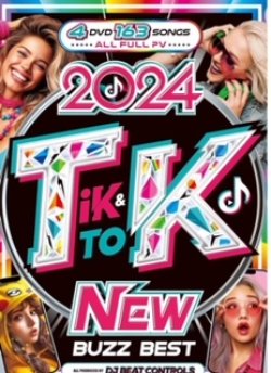 画像1: 2024最新TIKTOKベスト◆4枚組◆DJ BEAT CONTROLS/2024 TIK&TOK NEW BUZZ BEST◆