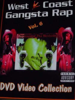 画像1: ウェッサイファン必見DVD「WEST COAST GANGSTA RAP VOL6」. 