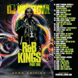 画像1: Akon最新DJ Whiteowl - R&B Kings Pt 1 (Akon Edition)