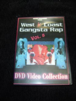 画像1: ウェッサイファン必見DVD「WEST COAST GANGSTA RAP VOL8」. 