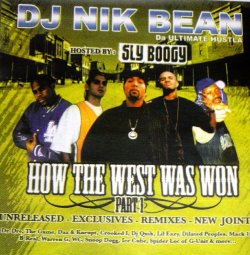 画像1: DJ NIK BEAN 傑作ウェッサイMIXCD 「HOW THE WEST WAS WON PART1」