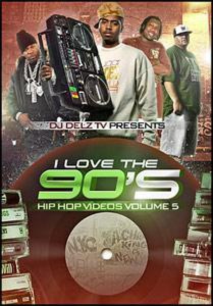 画像1: DJ Delz - I Love The 90's Hip-Hop Videos, vol 5 (1)