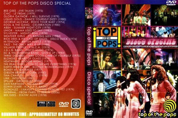 画像1: レアライブ映像収録　70S'-80S' TOP OF THE POPS DISCO  (1)