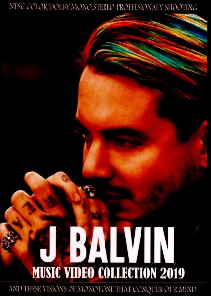 画像1: 2枚組★J. BalvinベストCLIP集★J. Balvin/Music Video Collection 2019★ (1)