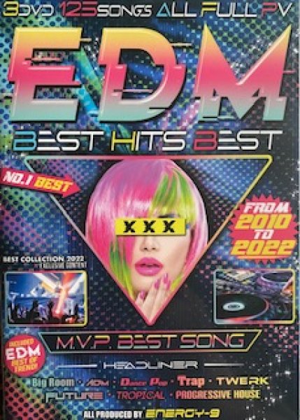 画像1: ★2010-2022★EDM完全盤★3枚組★EDM BEST HITS BEST ★ (1)