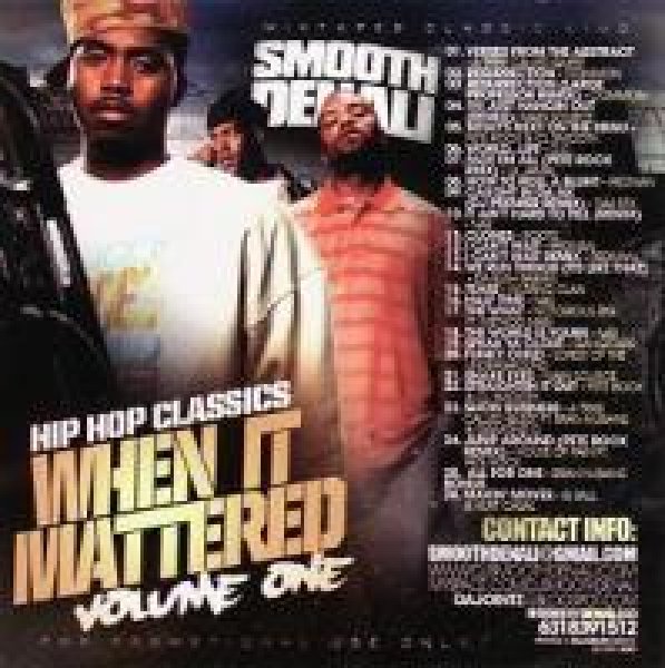 画像1: SMOOTH DENALI - HIP HOP CLASSICS WHEN IT MATTERED VOLUME 1 (1)