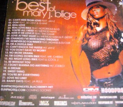 画像1: MARY J BLIGEベストMIX　「 BEST OF MARY J BLIGE」 MIXCD 