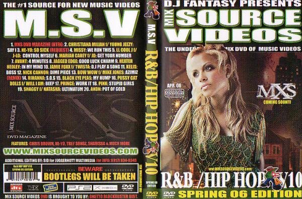 画像1: 人気DVD 「MIX SOUCE VIDEOS R＆B HIPHOP V10」 ミリアン他 (1)