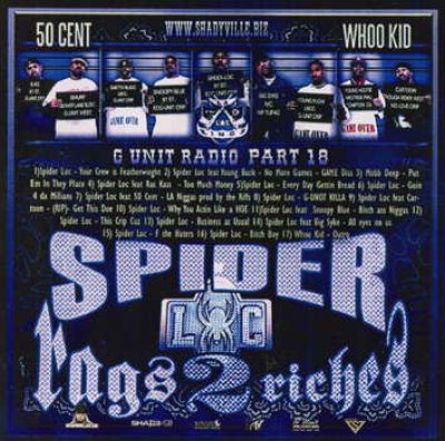 画像1: SPIDER LOC ベストMIX「G-UNIT RADIO PT.18(SPIDER LOC)」 MIXCD 