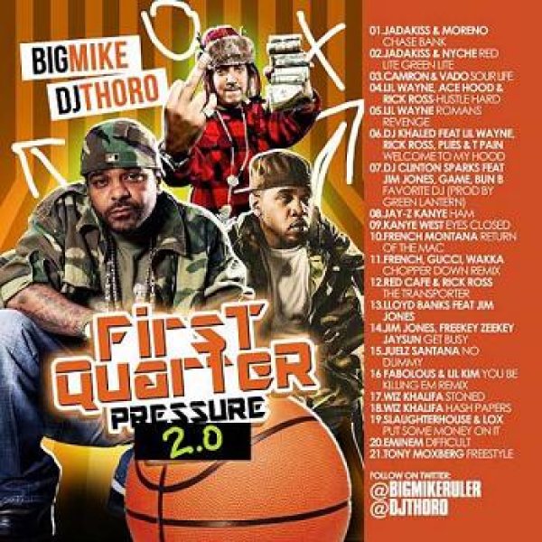 画像1: Big Mike & DJ Thoro - First Quarter Pressure 2.0 (1)