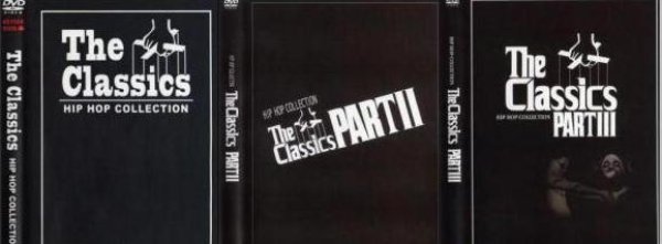 画像1: 「THE CLASSICS 」HIPHOP COLLECTION  1〜3 三本セット (1)