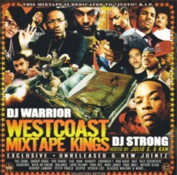 画像1: 最新ウエッサイ MIX!!!　　DJ WARRIOR   「WESTCOAST MIXTAPE KINGS」 (1)