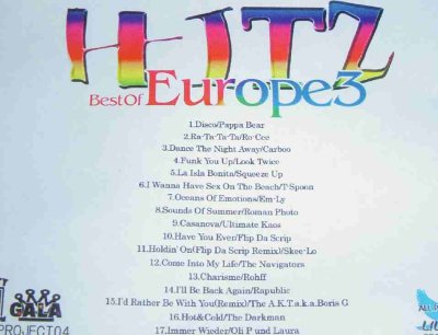 画像1: ヨーロッパGコンピ!! BEST HITZ  「THE BEST OF EUROPE 3」