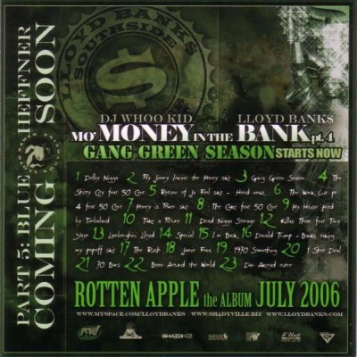画像1: LLOYD BANKS  「MONEY IN THE BANG PT4」 MIXCD 