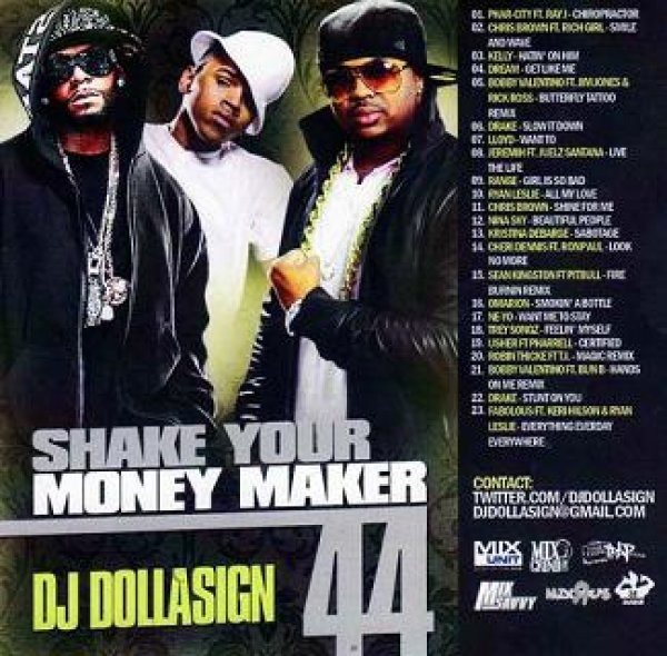 画像1: DJ Dolla Sign - Shake Your Money Maker 44 (1)