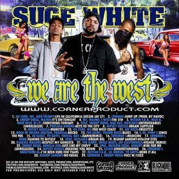 画像1: 最新ウエッサイ Suge White - We Are The West (1)