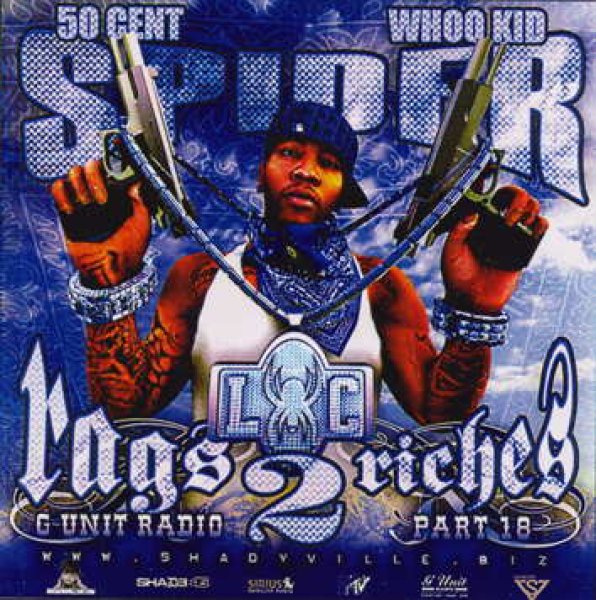 画像1: SPIDER LOC ベストMIX「G-UNIT RADIO PT.18(SPIDER LOC)」 MIXCD  (1)