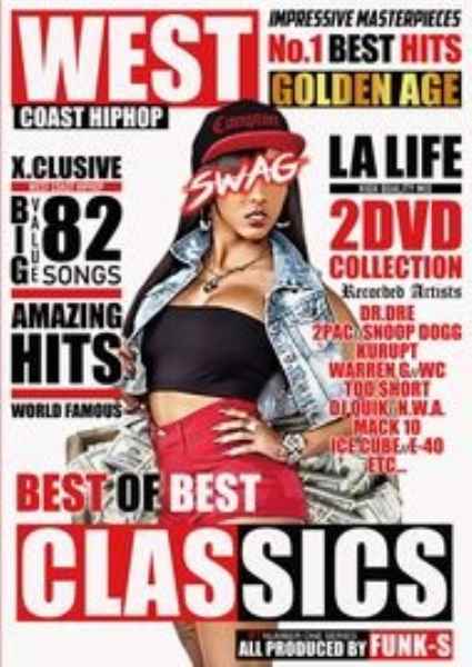 ☆超ウェッサイCLASSICS☆2枚組☆Funk-S / West Coast HIPHOP Best Of